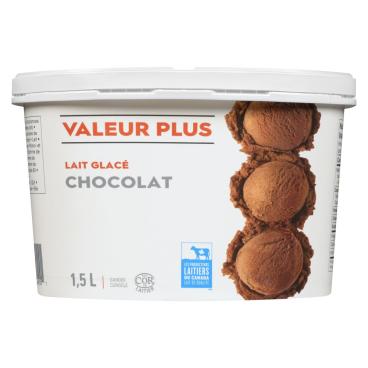 Valeur Plus Lait glacé chocolat 1.5L