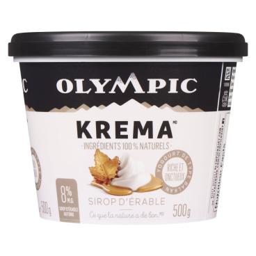Olympic Yogourt de type balkan sirop d'érable 8% M.G. 500g