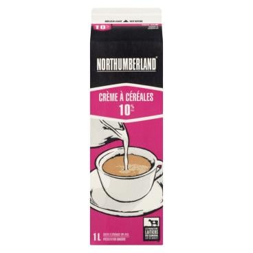 Northumberland Crème à céréales 10% M.G. 1L