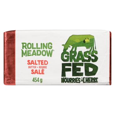 Rolling Meadow Grass-Fed Salted Butter 454g
