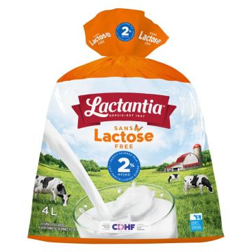 Lactantia Lactose Free Partly Skimmed Milk 2% M.F. 4L