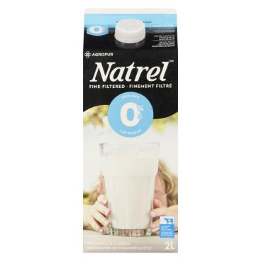 Natrel Fine-Filtered Skim Milk 0% M.F. 2L