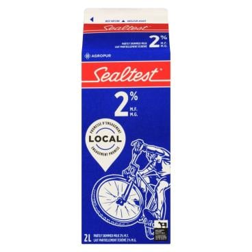 Sealtest Partly Skimmed Milk 2% M.F. 2L