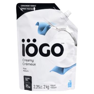 Iögo Plain Yogurt 2.3% M.F. 2kg