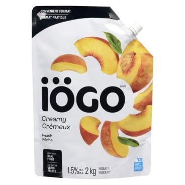 Iögo Peach Yogurt 1.5% M.F. 2kg