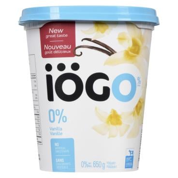 Iögo Vanilla Yogurt 0% M.F. 650g
