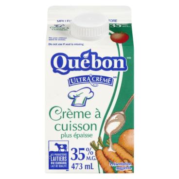 Québon Crème à cuisson 35% M.G. 473ml