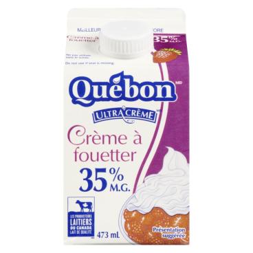 Québon Crème à fouetter 35% M.G. 473ml