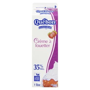 Québon Crème à fouetter 35% M.G. 1L