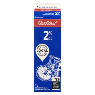 Sealtest Partly Skimmed Milk 2% M.F. 1L