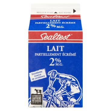 Sealtest Lait partiellement écrémé 2% M.G. 473ml