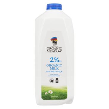 Organic Meadow Organic Partly Skimmed Milk 2% M.F. 2L