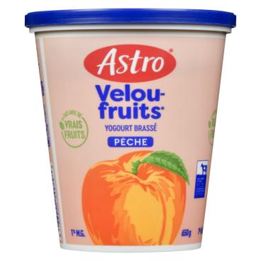 Astro Yogourt brassé pêches 1% M.G. 650g