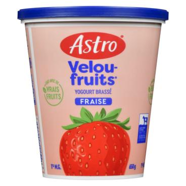 Astro Yogourt brassé fraises 1% M.G. 650g