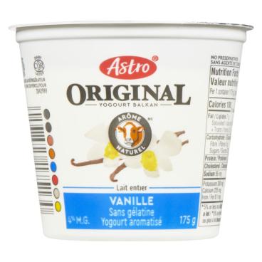 Astro Yogourt balkan vanille 4% M.G. 175g