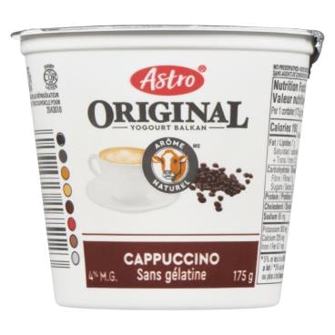 Astro Yogourt balkan cappuccino 4% M.G. 175g