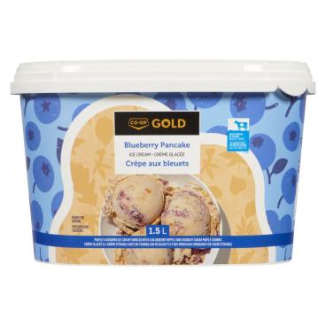 CO-OP Gold Blueberry Pancake Ice Cream 1.5L