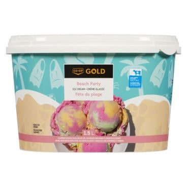 CO-OP Gold Beach Party Ice Cream 1.5L