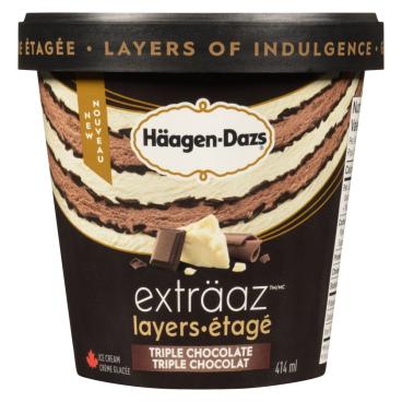 Häagen-Dazs Triple Chocolate Ice Cream 414ml