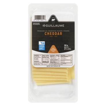 St-Guillaume Sliced 1 Year Old Cheddar 160g