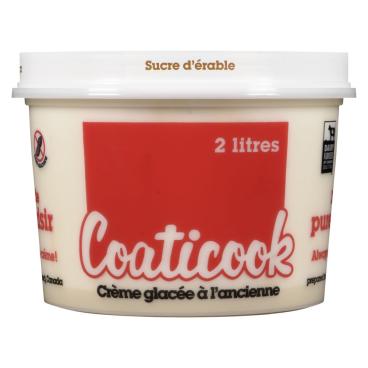 Coaticook Crème glacée à l'ancienne sucre d'érable 2L