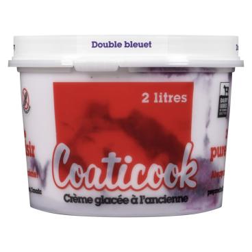 Coaticook Crème glacée à l'ancienne bleuet 2L