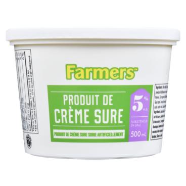 Farmers Crème sure 5% M.G. 500ml