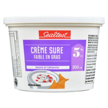 Sealtest par Natrel Crème sure 5% M.G. 500ml