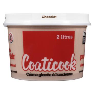 Coaticook Crème glacée à l'ancienne chocolat 2L