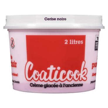 Coaticook Crème glacée à l'ancienne cerise noire 2L