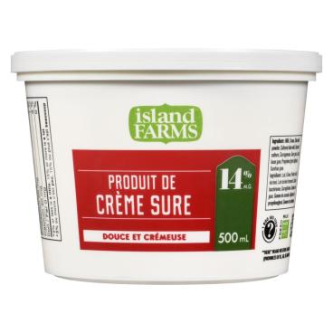 Island Farms Crème sure 14% M.G. 500ml