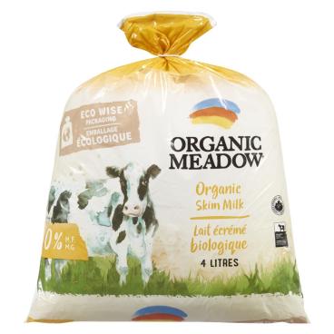 Organic Meadow Grass-Fed Organic Skim Milk 0% M.F. 4L