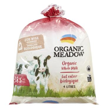 Organic Meadow Grass-Fed Organic Whole Milk 3.8% M.F. 4L