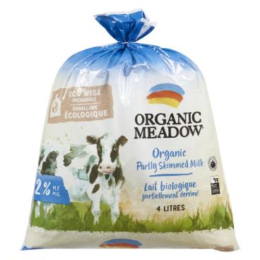 Organic Meadow Grass-Fed Organic Partly Skimmed Milk 2% M.F. 4L