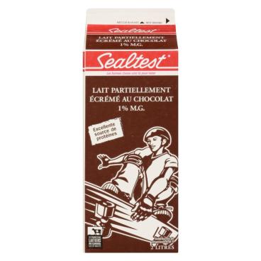 Sealtest Lait partiellement écrémé au chocolat 1% M.G. 2L