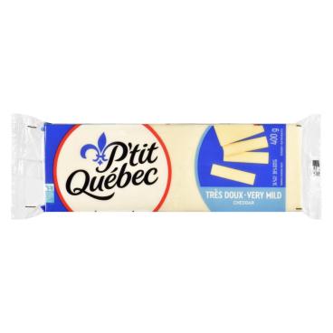 P'tit Québec Very Mild White Cheddar 400g