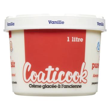 Coaticook Crème glacée à l'ancienne vanille 1L