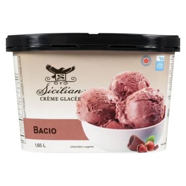 Sicilian Ice Cream Crème glacée bacio 1.65L