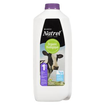Natrel Organic Partly Skimmed Milk 1% M.F. 2L