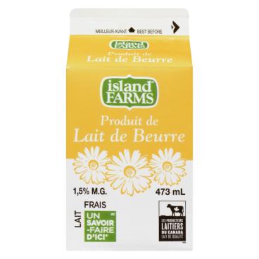 Island Farms Babeurre 1.5% M.G. 473ml