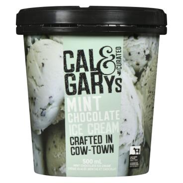 Cal & Gary's Mint Chocolate Ice Cream 500ml