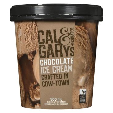 Cal & Gary's Chocolate Ice Cream 500ml