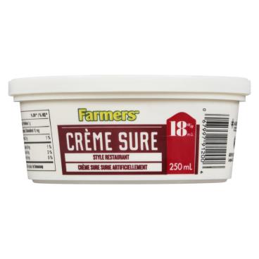Farmers Crème sure 18% M.G. 250ml