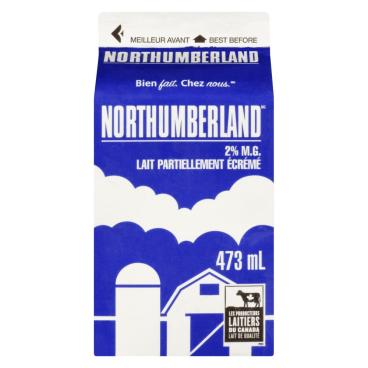 Northumberland Lait partiellement écrémé 2% M.G. 473ml