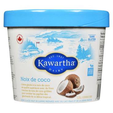 Kawartha Dairy Crème glacée noix de coco 1.5L