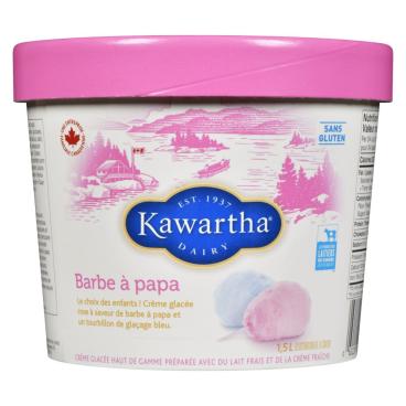Kawartha Dairy Crème glacée barbe à papa 1.5L