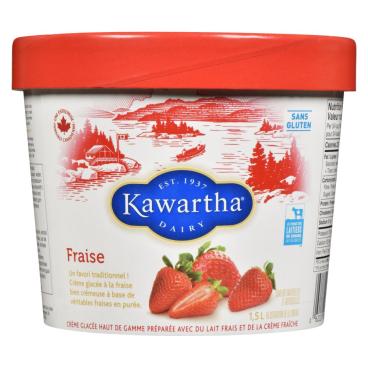 Kawartha Dairy Crème glacée fraise 1.5L