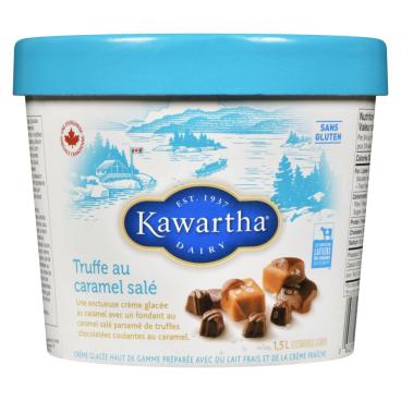 Kawartha Dairy Crème glacée truffe au caramel salé 1.5L