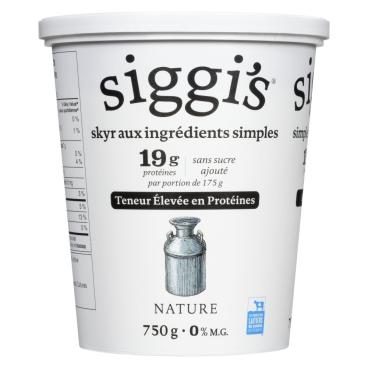 Siggi's Skyr nature 0% M.G. 750g