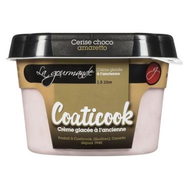 Coaticook La Gourmande Crème glacée à l'ancienne choco amaretto 1.5L
